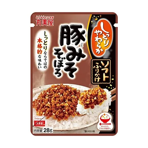 Soft Furikake Pork Miso Soboro