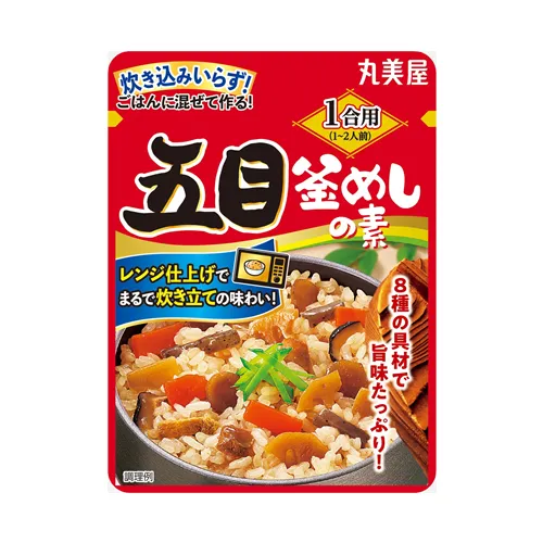 Vegetable Kamameshi Sauce For 1 Cup Of Rice