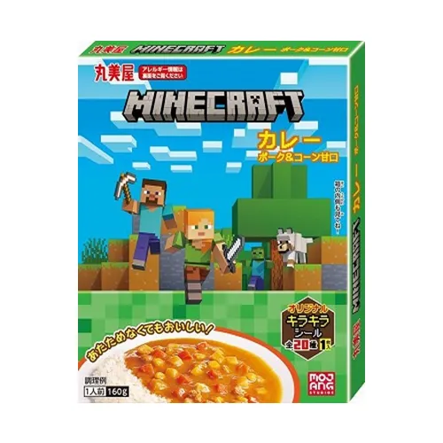 Minecraft Curry Pork & Corn Mild