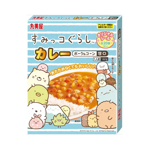 Sumikko Gurashi Curry Pork & Corn Mild