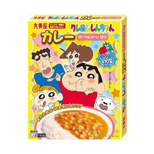 Crayon Shinchan Curry Pork & Corn Mild