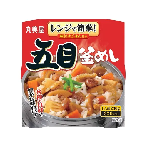 Vegetable Kamameshi With Rice