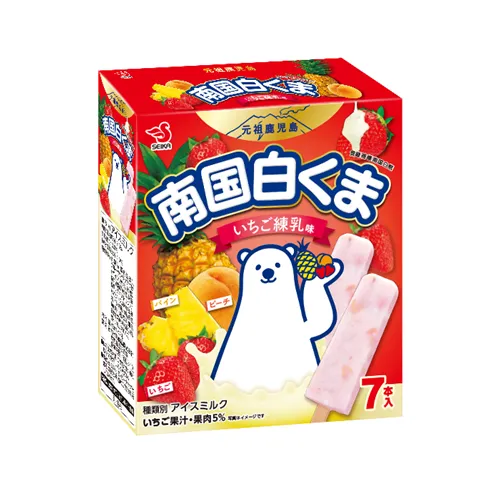 Nangoku Shirokuma Bar Multi Strawberry