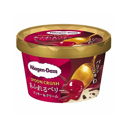 Mini Cup Spoon Crush Berry Cookie & Cream