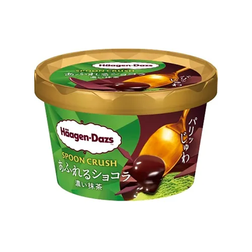 Mini Cup Spoon Crush Chocolate Rich Matcha