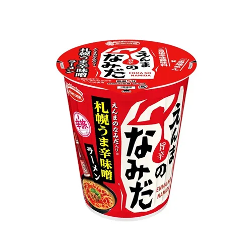 Acecook Spicy Journey Sapporo umakara miso ramen with Enma no Namida chili oil