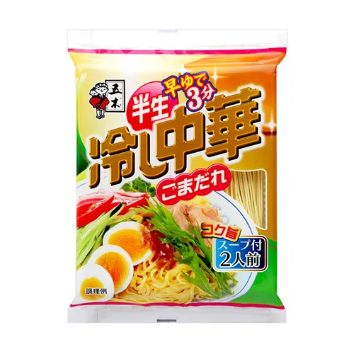 Fresh Cold Chinese Noodles Sesame