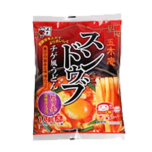 ITSUKI-AN Sundubu Jjigae Udon noodles with spicy miso base