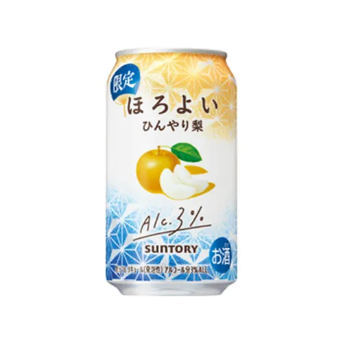 Horoyoi Chilled Pear 350ml 3%—crisp chilled pear low-alcohol chu-hai