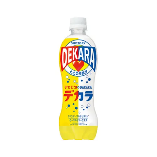 Dekara low-calorie soft drink 500ml—refreshing flavor with fewer calories