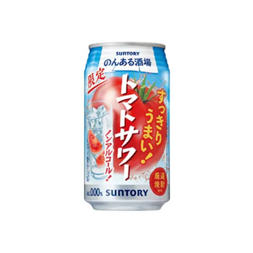 Suntory Non-Alcoholic Sakaba Tomato Sour 0% — tomato-flavored drink for meals