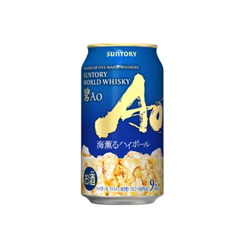 Suntory World Whisky Ao Sea-Scent Highball 9% ABV — refined whisky with subtle marine freshness