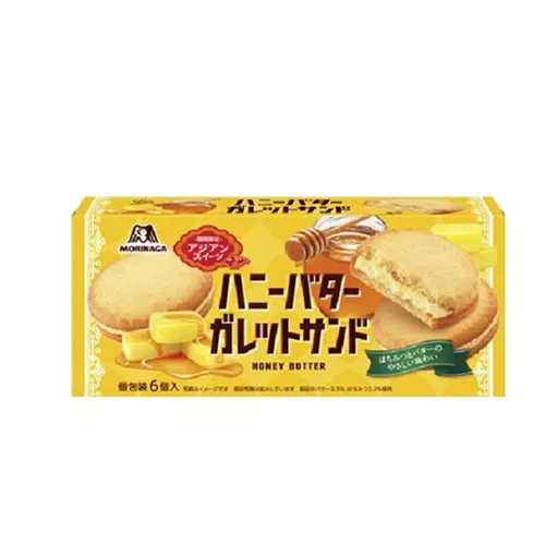 Morinaga Honey Butter Galette Sandwich 162g—sweet & savory limited edition