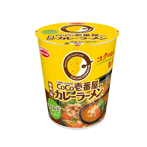 Acecook tall cup CoCo Ichibanya supervised mild curry ramen