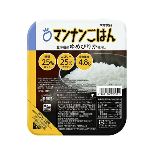 Mannan Rice 160G 3P