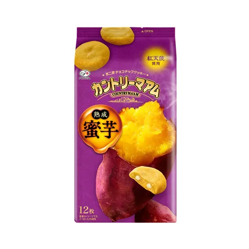 Fujiya Country Ma'am Aged Sweet Potato cookies (12 pieces, Benitenshi paste)