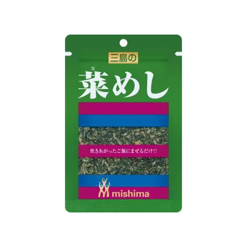 Nameshi mixed-rice seasoning with Hiroshima greens