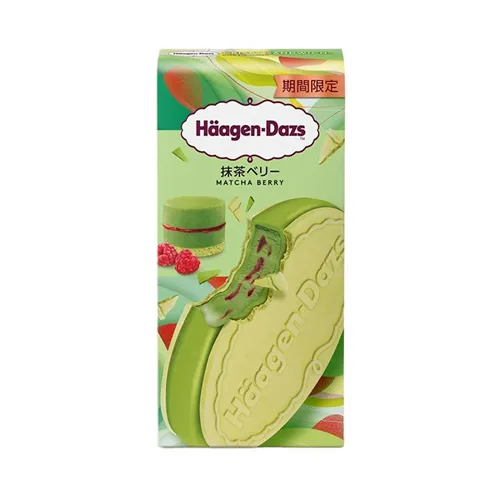 Häagen‑Dazs Mixed Berry WaffleMatcha Berry Crispy Sandwich