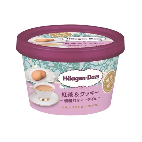 Häagen‑Dazs Milk Tea & Cookie Elegant Tea Time