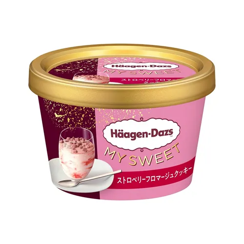 Häagen-Dazs Strawberry Fromage Cookie Mini Cup